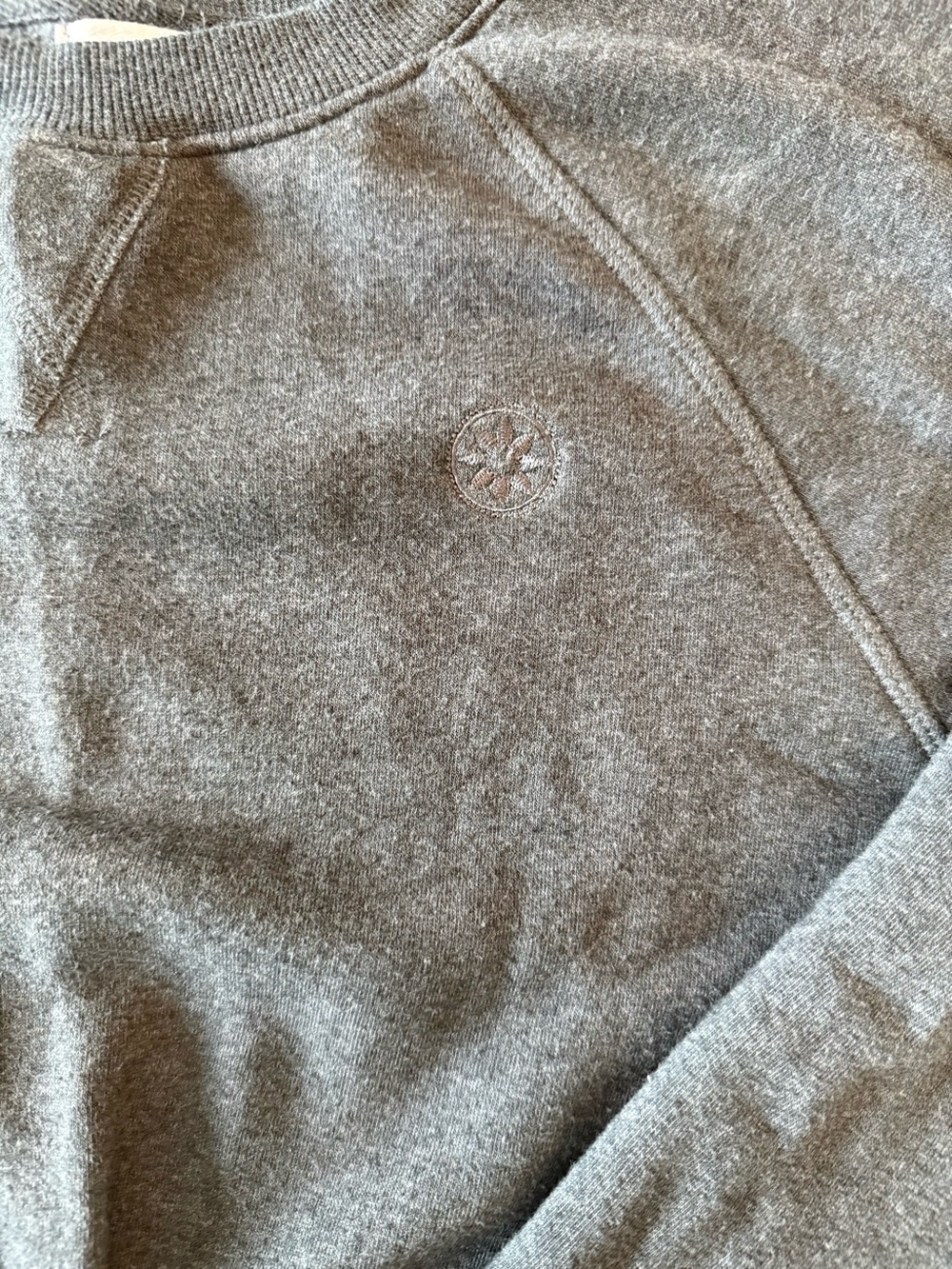Club Pilates Classic Crewneck Sweatshirt in Dark Heather Gray
